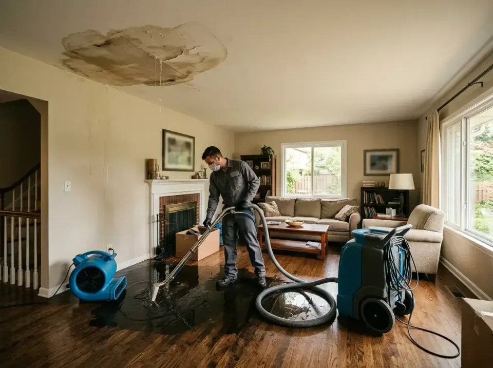 attic-pipe-burst-ceiling-drip-008 — frequently asked questions, Water Damage Restoration & Carpet Care in Newport News, VA